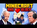 Presidents Play Minecraft One Block With Only 1 Heart!