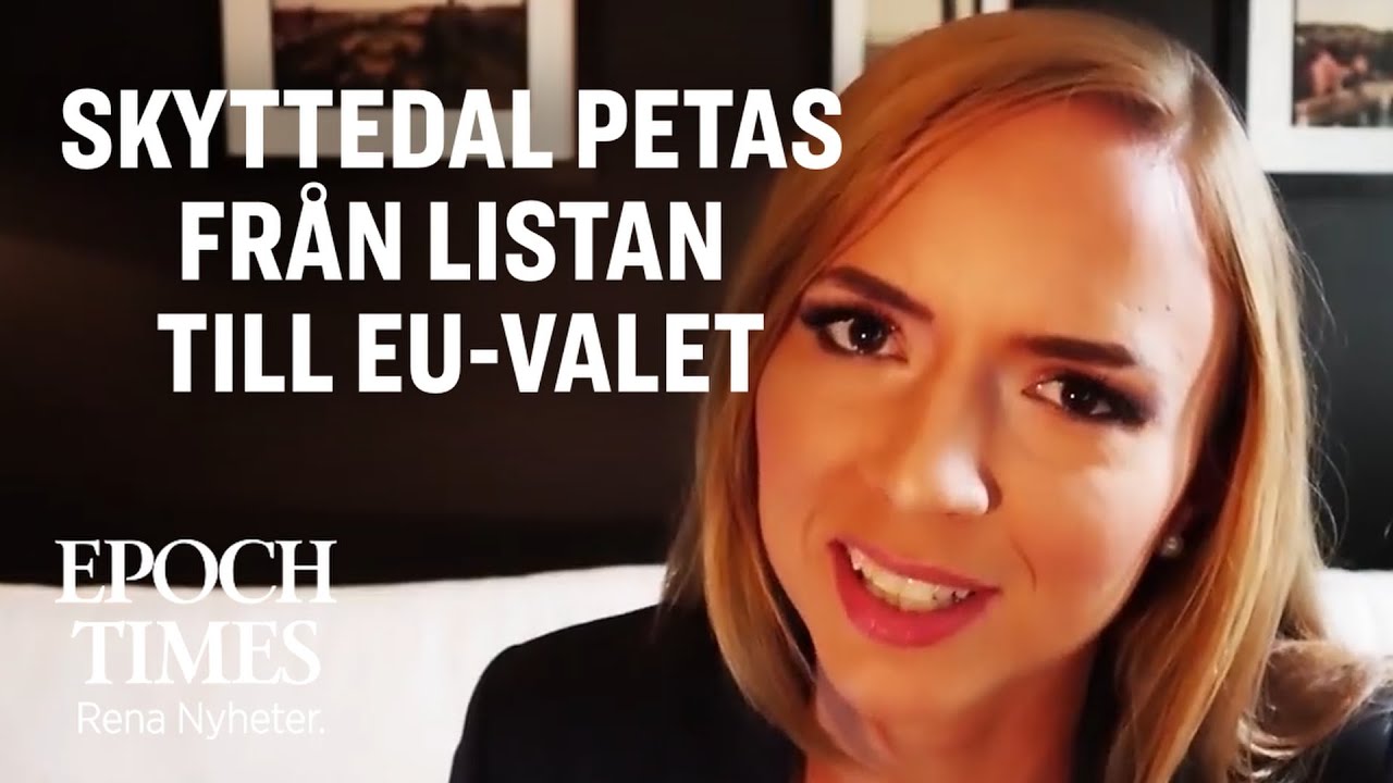 Sara Skyttedal Petas Från Listan Till EU-valet - YouTube