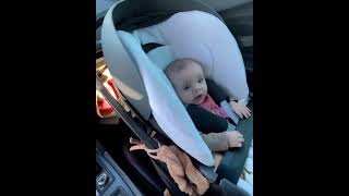 Baby Loves The Sound of DAD's AUDI R8 V10 #shorts