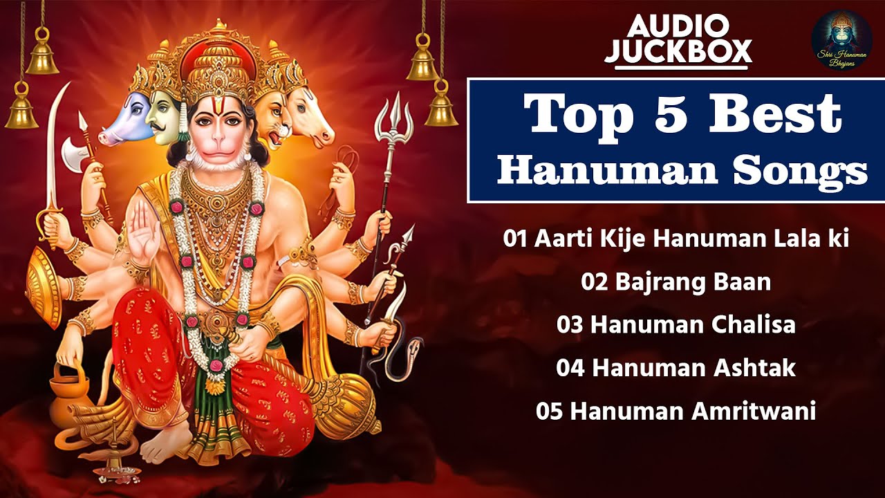 Top 5 Best Hanuman Songs | Nonstop Hanuman Bhajans | Hanuman Bhajan ...