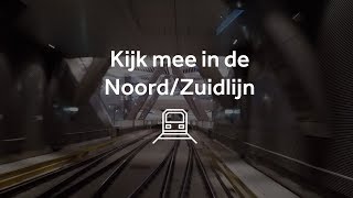 Rijd mee in de cabine van de Noord/Zuidlijn