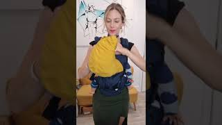 Wombat \u0026 Co Numbat Go compact babywearing \u0026 maternity coat demo