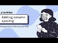 15. Spacing out the columns - Responsive CSS Tutorial