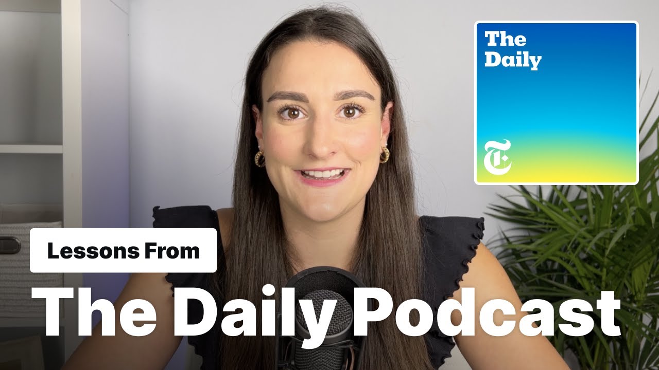 What To Learn From The New York Times' Podcast ' The Daily' - YouTube