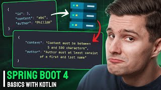 Validating Requests With Spring Validation - Spring Boot 4 Basics With Kotlin