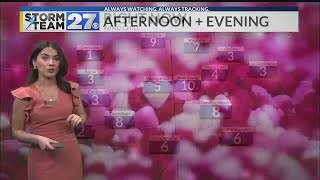 Valentine's Day Forecast \u0026 Tracking Rain and Snow Showers