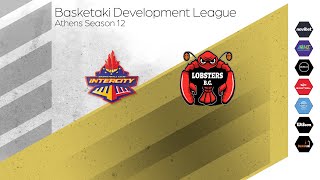 Basketaki The League - Intercity Vs Lobsters BC (27/01/2025)