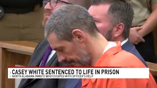 Casey White gets life sentence in dramatic jailbreak case - NBC 15 WPMI