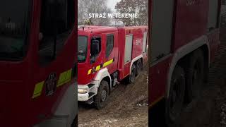 Szkolenie straży w terenie #fire #fireman #polska #strażpożarna #car #osp #psp #offroad #truck #6x6