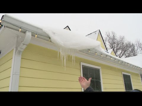 How do I keep snow out of my gutters?