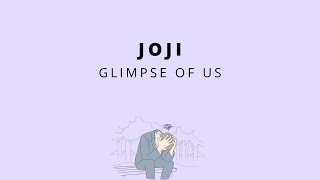 Joji - Glimpse of Us [Lirik terjemahan/sub indo]
