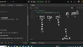 Basic Calculator - Leetcode 224 - Stack (Java)