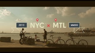 NYC x MTL - Cycling from New York City to Montreal - Documentary Movie