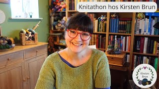 Knitathon hos Kirsten Brun