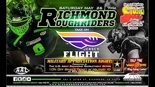 Richmond Roughriders VS  New Jersey Flight