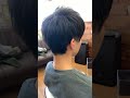 大人爽やか黒髪短髪モテヘアー×ツーブロックショート・刈上げショート・ショートヘアー【一宮市美容院free】