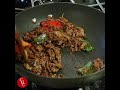 pepper steak 蚝油双椒牛肉 shorts