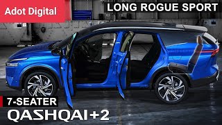 New 2024 Nissan QASHQAI+2 - Long 3-Row 7-Seater Nissan Rogue Sport: Review and Features