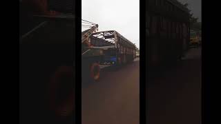 Ksrtc bus fully damaged #kerala #aanavandi #ksrtc #trivandrum #shorts