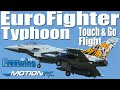 Freewing Eurofighter Typhoon Touch and Go Flight | Motion RC