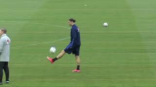 Zlatan has arrived! Ibrahimovic's Sweden return begins
