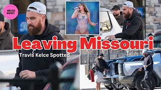 Travis Kelce SPOTTED LEAVING Golf Course: Is He Heading to Australia for Taylor Swift?