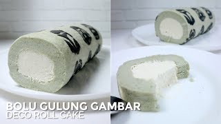 BOLU GULUNG BERGAMBAR ISI CREAM LEMBUUUT // STARWARS DECO ROLL CAKE