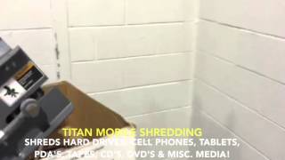 Titan Hard Drive Shredder