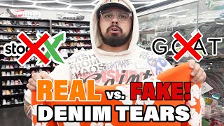 HOW TO LEGIT CHECK DENIM TEARS! **STOCK X EXPOSED!**