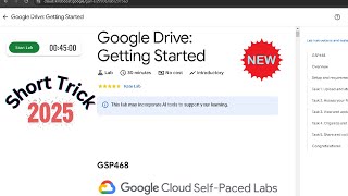 Google Drive: Getting Started | Lab Solution | Google Cloud Arcade 2025 #quicklab #new