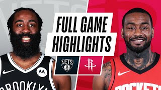NETS at ROCKETS | FULL GAME HIGHLIGHTS | March 3, 2021