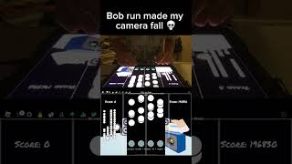 BOB RUN ON MOBILE 💀 #shorts #roblox #fnf