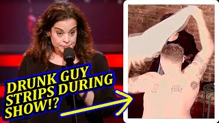 Why the Hell Is This Drunk Guy Stripping During My Show? | Jessica Kirson Standup Clips