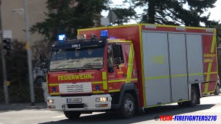 [gemeldeter Chlorgasaustritt im Freibad] Gerätewagen Gefahrgut Freiwillige Feuerwehr Langen