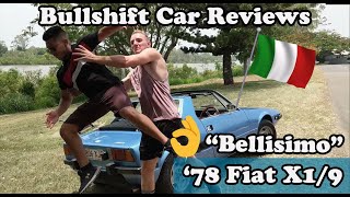 Gorgeous Italian Classic! Fiat X1/9 - Bullshift Car Review