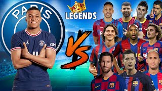 Mbappe vs Barcelona LEGENDS 💪🔥 - Ultimate Battle!