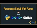 Automating Github With Python | Automating Github Using Python Selenium | E path