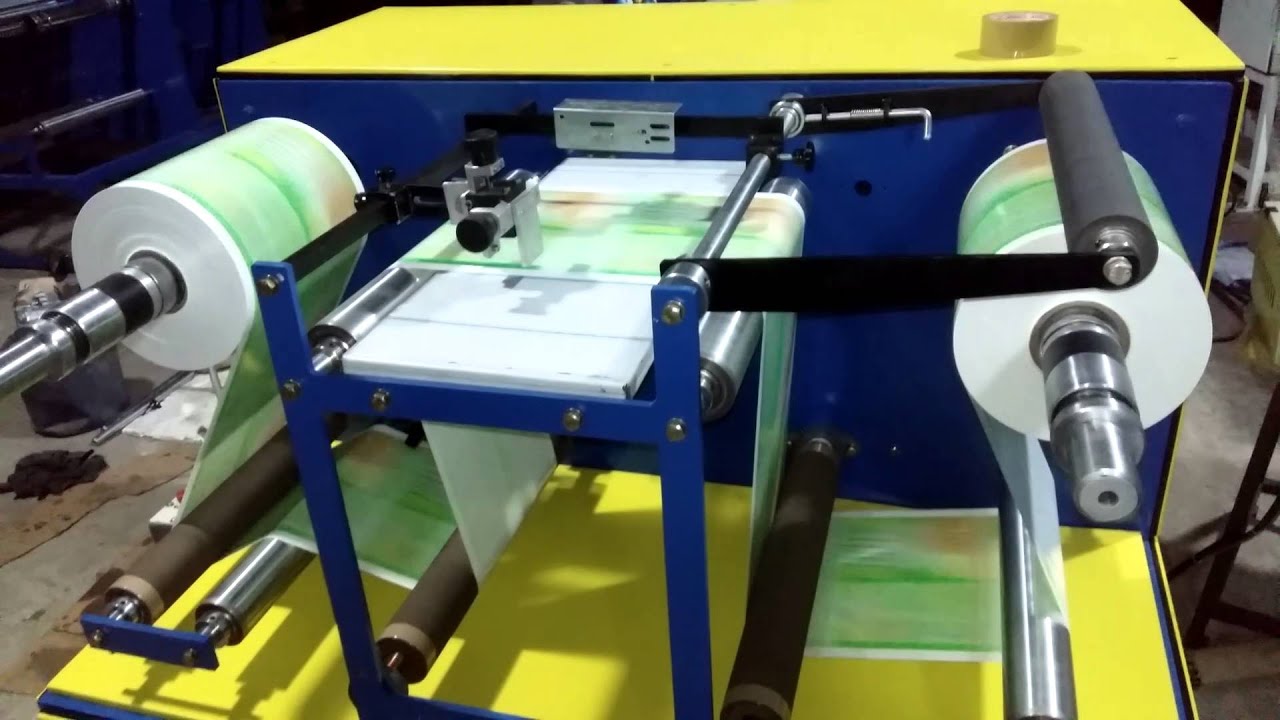 Doctoring Rewinding Machine - OM SUNTRONICS - YouTube