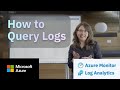 How to Query Log Analytics