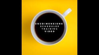 UKG Dimensions Schedules