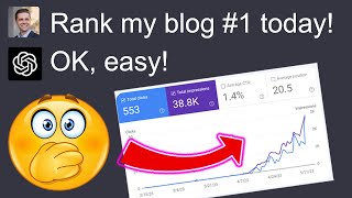 💥AI SEO: How I Ranked 1st Page Instantly with ChatGPT 🎯 Rank #1 Tutorial