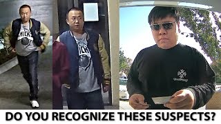 Do you recognize these suspects? Case 17-271-0916