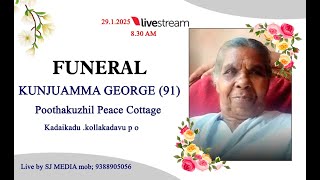 Funeral Kunjuamma George ( 91)