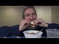 asmr eating ramen shio char siu u0026 pork bun