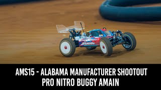 AMS 2024 Pro Nitro Buggy A Main - Alabama Manufacturer Shootout