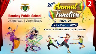 20th BPS AAGAAZ | 20th Annual Function | Bombay Public School | Mayakhedi \u0026 Nyay Nagar Campus