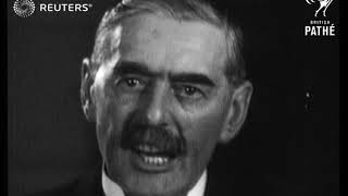 UK: Chancellor Neville Chamberlain speaks on the budget (1936)