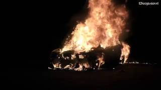 Opnieuw auto uitgebrand in Hoogeveen 24-4-2019