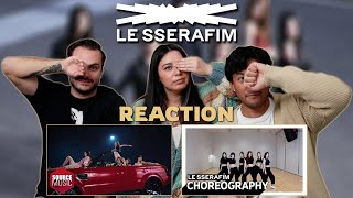 LE SSERAFIM shows us how to be FEARLESS!! MV & Dance practice REACTION!