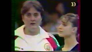 1988 Gymnastics Olympics Women Team optionals (French coverage)